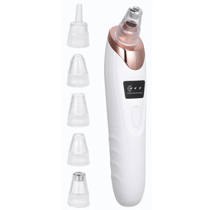 5 in 1 Multi-functional Electric Black Head Removal Derma Suction|White Head Remover|Pimple Acne Remover|Dust & Dirt Remover